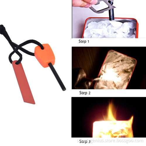 premium emergency first aid survival gear kit with credit card multi tool